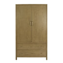 Nora 45 in. W x 84 in. H Wood Armoire with 2 Drawers by Butler Specialty Company