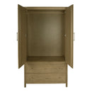 Nora 45 in. W x 84 in. H Wood Armoire with 2 Drawers by Butler Specialty Company