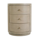 Nora 22 in. W Round Wood 3 Drawer End Table by Butler Specialty Company