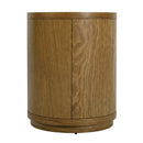 Nora 22 in. W Round Wood 3 Drawer End Table by Butler Specialty Company