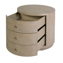 Nora 28 in. W Round Wood 3 Drawer End Table by Butler Specialty Company