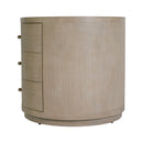 Nora 28 in. W Round Wood 3 Drawer End Table by Butler Specialty Company