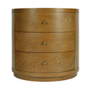 Nora 28 in. W Round Wood 3 Drawer End Table by Butler Specialty Company