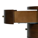 Nora 28 in. W Round Wood 3 Drawer End Table by Butler Specialty Company