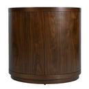 Nora 28 in. W Round Wood 3 Drawer End Table by Butler Specialty Company