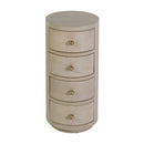 Nora 12 in. W Round Wood 4 Drawer End Table by Butler Specialty Company