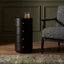 Nora 12 in. W Round Wood 4 Drawer End Table by Butler Specialty Company