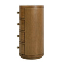 Nora 12 in. W Round Wood 4 Drawer End Table by Butler Specialty Company
