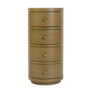 Nora 12 in. W Round Wood 4 Drawer End Table by Butler Specialty Company