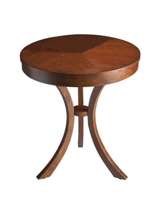 Gerard 24 in. W Round Wood 3 Leg Side Table by Butler Specialty Company