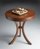 Gerard 24 in. W Round Wood 3 Leg Side Table by Butler Specialty Company