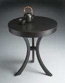 Gerard 24 in. W Round Wood 3 Leg Side Table by Butler Specialty Company