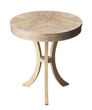 Gerard 24 in. W Round Wood 3 Leg Side Table by Butler Specialty Company