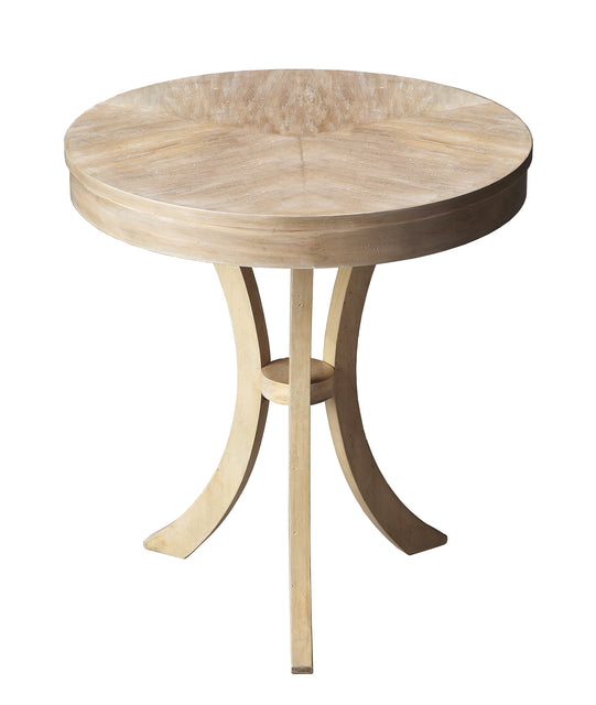 Gerard 24 in. W Round Wood 3 Leg Side Table by Butler Specialty Company