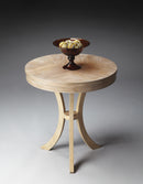 Gerard 24 in. W Round Wood 3 Leg Side Table by Butler Specialty Company