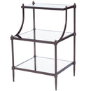 Peninsula Mirrored Side Table by Butler Specialty Company