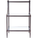 Peninsula Metal & Glass Side Table by Butler Specialty Company