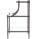 Peninsula Metal & Glass Side Table by Butler Specialty Company