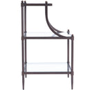 Peninsula Metal & Glass Side Table by Butler Specialty Company