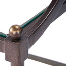Peninsula Metal & Glass Side Table by Butler Specialty Company