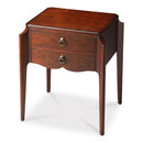 Wilshire 22 in. W Rectangular Wood 2 Drawer End Table by Butler Specialty Company