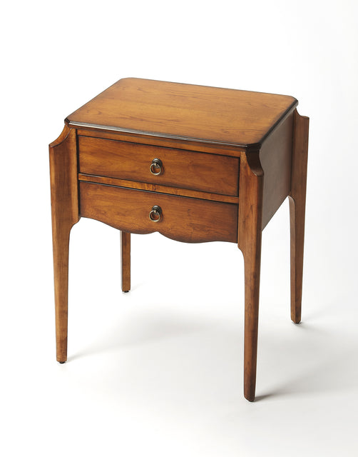 Wilshire 22 in. W Rectangular Wood 2 Drawer End Table by Butler Specialty Company