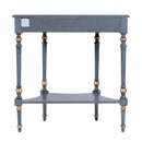 Danielle 30 in W. Demilune Wood 1 Drawer Console Table with Lower Open Shelf by Butler Specialty Company
