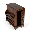 Gregory 14.5 in. W Rectangular Wood Storage Side Table with Magazine Holder and Pull-Out Tray by Butler Specialty Company