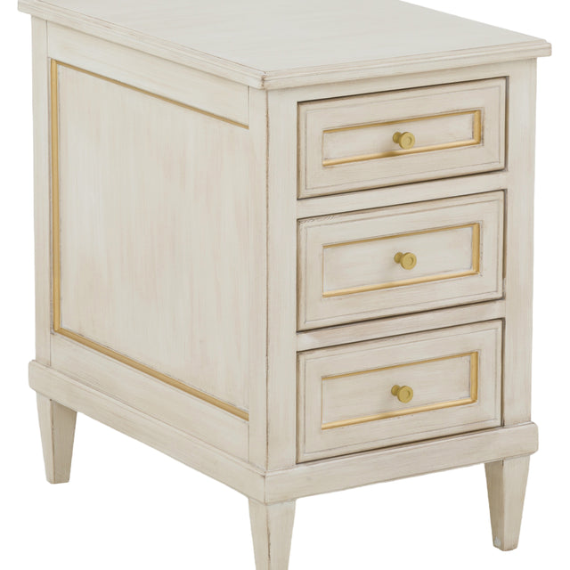 Fairfield Chair Matteo Linea Three Drawer End Table (sku: 8010-CS-C)