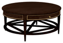 Fairfield Chair Matteo Linea Round One Drawer Cocktail Table (sku: 8010-CT-M)