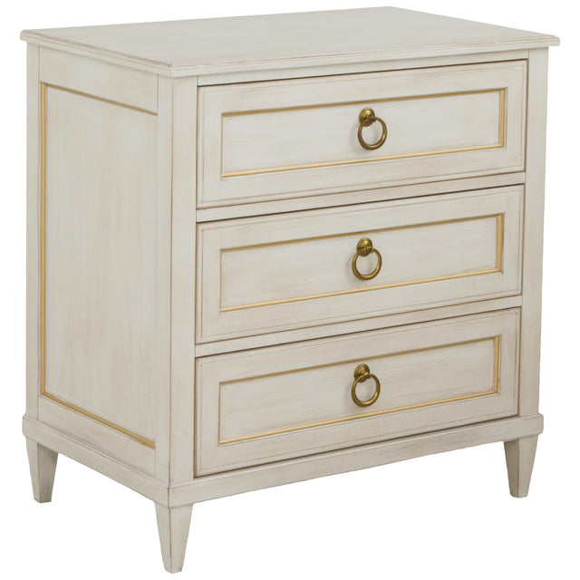 Fairfield Chair Matteo Palazzo Three Drawer Nightstand (sku: 8010-NS-C)