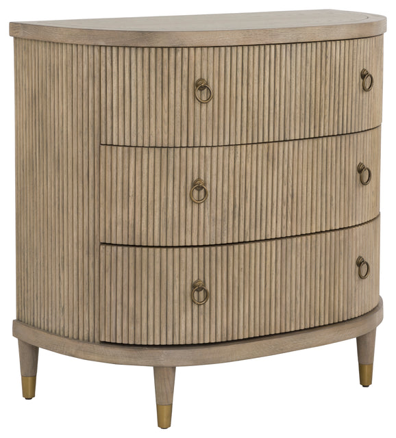 Fairfield Chair Everett Demilune Chest (sku: 8030-AC)