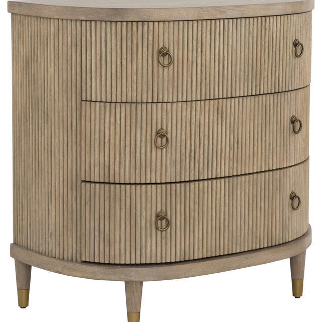 Fairfield Chair Everett Demilune Chest (sku: 8030-AC)