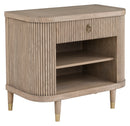 Fairfield Chair Everett Demilune Nightstand (sku: 8030-SN)