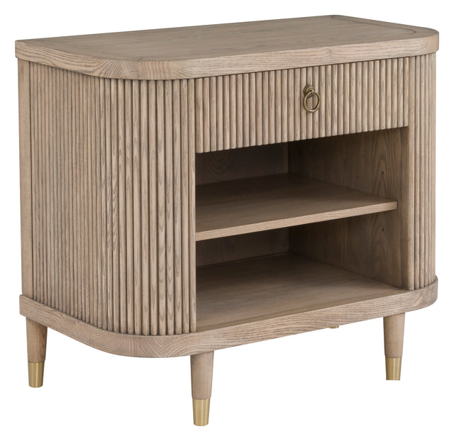 Fairfield Chair Everett Demilune Nightstand (sku: 8030-SN)