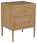 Fairfield Chair Maxwell 2 Drawer Petite Nightstand (sku: 8057-NS-S)