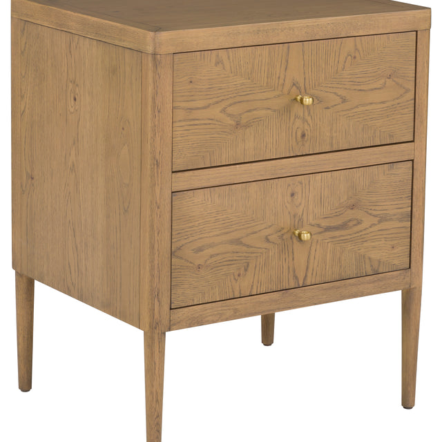 Fairfield Chair Maxwell 2 Drawer Petite Nightstand (sku: 8057-NS-S)