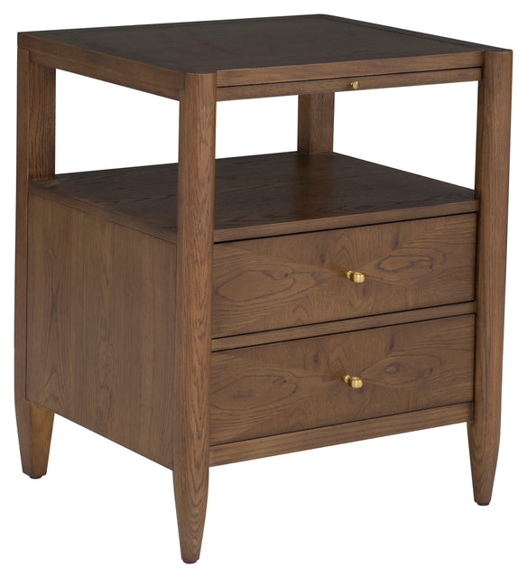 Fairfield Chair Maxwell 2 Drawer Petite Nightstand (sku: 8057-SN-C)