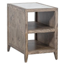 Fairfield Chair Arcadian Rectangular End Table w/Carrara Marble Top (sku: 8063-ET)