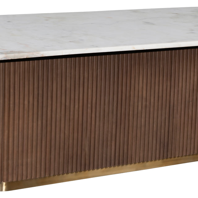 Fairfield Chair Dimitri Leather Wrapped Rectangular Dining Table (sku: 8072-84)