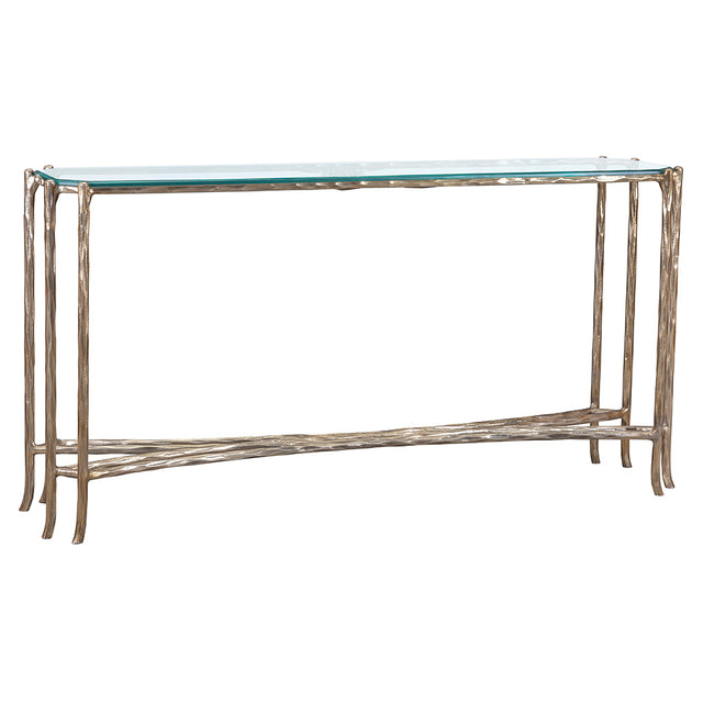 Fairfield Chair Monier Hall Console Table w/Glass Top (sku: 8089-99-G)