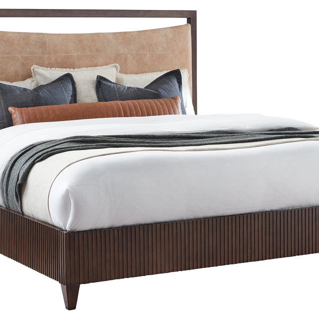 Fairfield Chair West Camden Bed w/Bisque Leather (sku: 8096-KH-B)