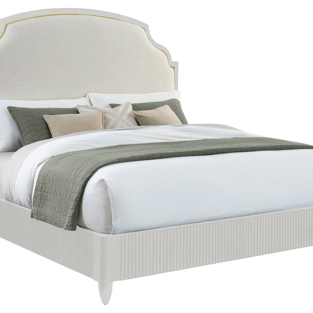 Fairfield Chair East Camden Bed w/Ivory Fabric (sku: 8098-KB-I)