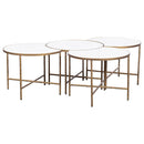 Fairfield Chair Sundries Bunching Cocktail Tables w/Carrara Marble (sku: 8136-12)