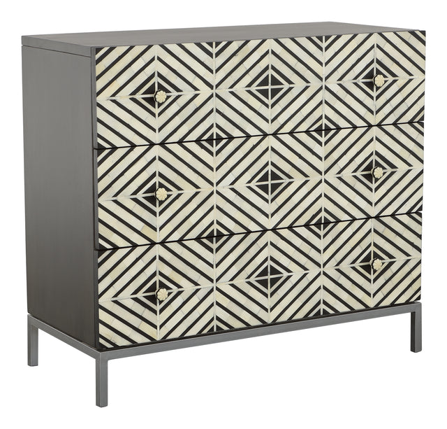 Fairfield Chair Sundries Willow Three Drawer Chest (sku: 8173-CH)