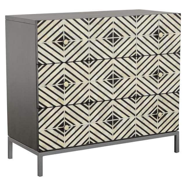 Fairfield Chair Sundries Willow Three Drawer Chest (sku: 8173-CH)
