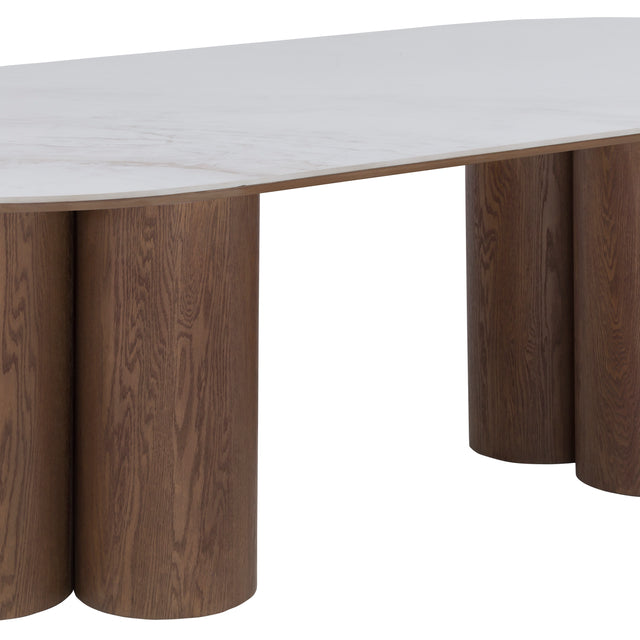 Fairfield Chair Parker Dining Table w/Stone Top (sku: 8182-DT)