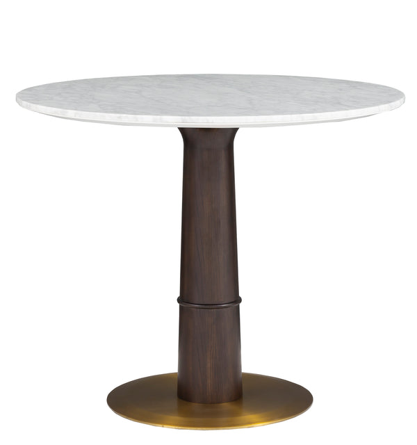 Fairfield Chair Westwood Dining Table w/Carrara Marble Top (sku: 8872-36)