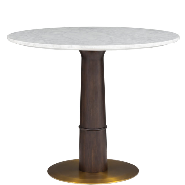 Fairfield Chair Westwood Dining Table w/Carrara Marble Top (sku: 8872-36)
