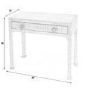 Chatham 34 in. W Rectangular Raffia 1 Drawer Console Table by Butler Specialty Company